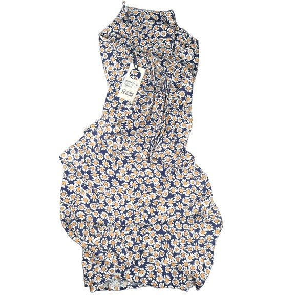 Charlie Holiday Presley Halter Dress Daisy Print Sz 4 NWT - Picture 1 of 5